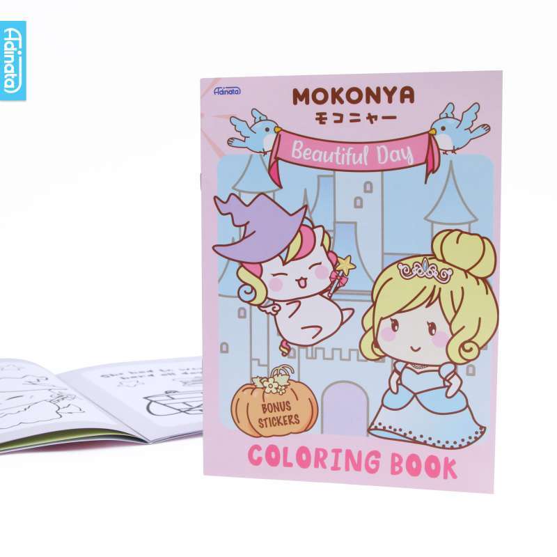 

Mokonya Coloring Book L 2350-4121 / Buku Mewarnai / Buku Aktivitas anak / Adinata