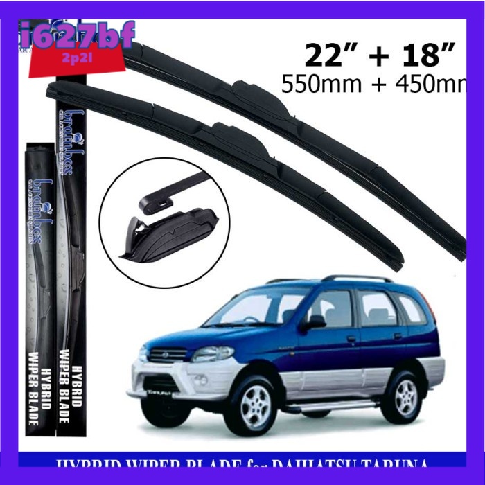 HIGH QUALITY Hybrid Wiper Blade Daihatsu Taruna Wiper Kaca Mobil Karet