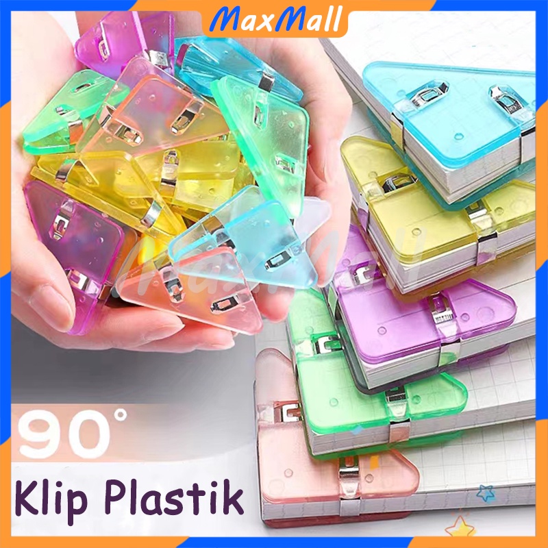 Jepitan Penutup Plastik Lucu Jepitan Bungkusan Plastik Klip Binder Office Combination Penjepit kerta
