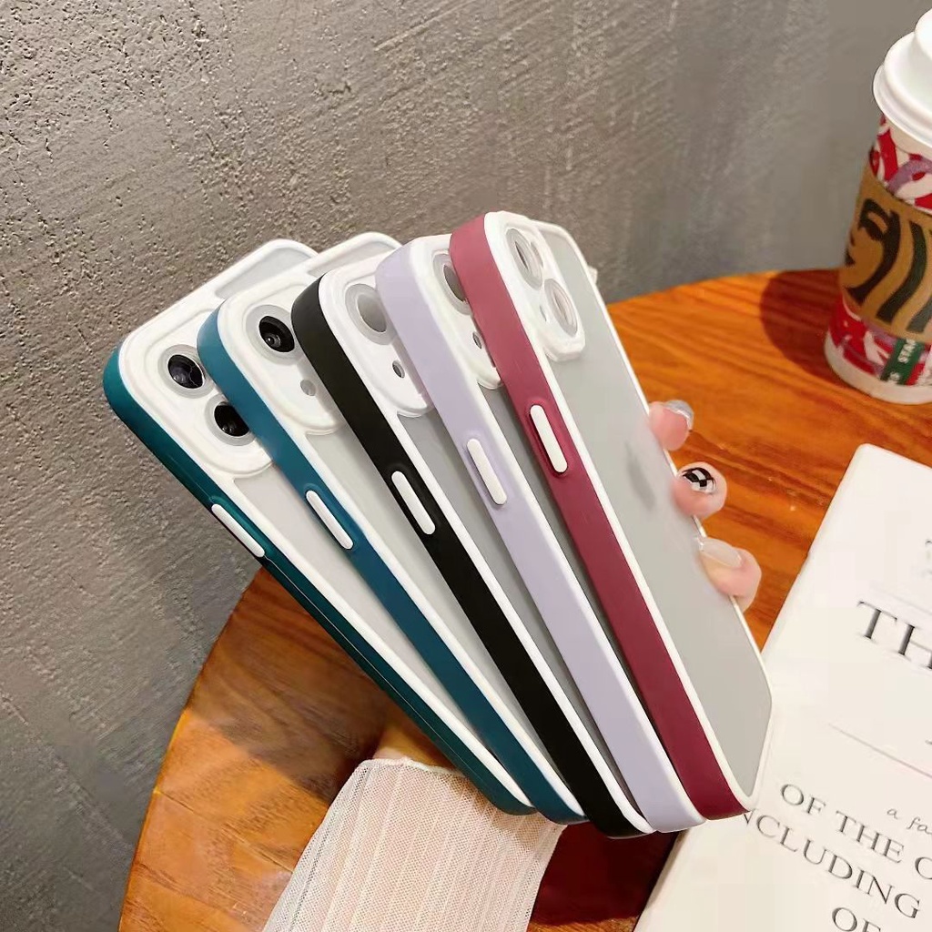 CASE HP/ DOVE BUMPER CASE ACRYLIC IPHONE 13 PROMAX 13 PRO 13 12 PRO 12 12 PROMAX EAGLE EYES PROTECTO
