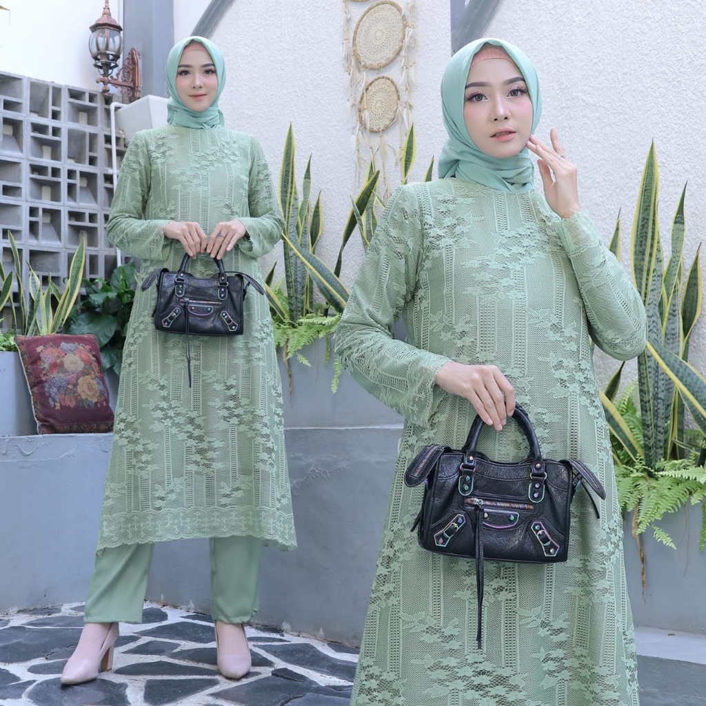 One Set Terbaru Premium Setelan Wanita Kekinian 2026 Serelan Blazer Lengan Panjang Pakaian Jumbo Kor