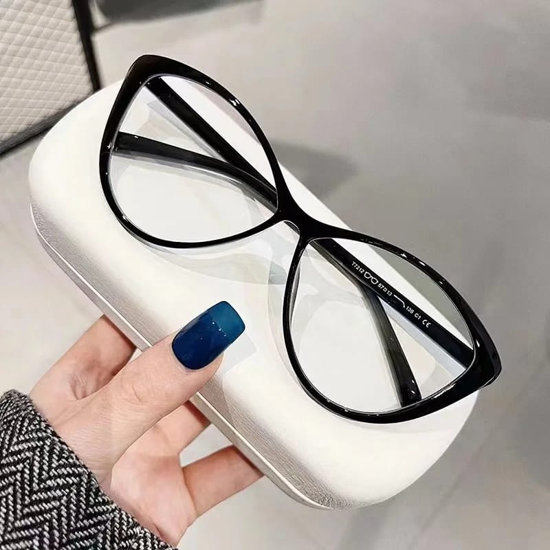 	 Kacamata Lensa Minus -1,-2,-3,-4,-5,-6 Anti Radiasi Anti Blue High Quality Material Indoberkah88 Lens P28 Wanita	