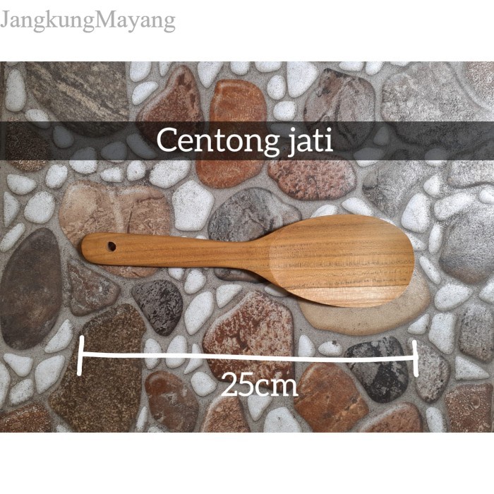 

Sutil Kayu Jati/ Eros Jati/Solet Jati/Centong Jati/Sutil Kuda Jati - centong jti p25 murah