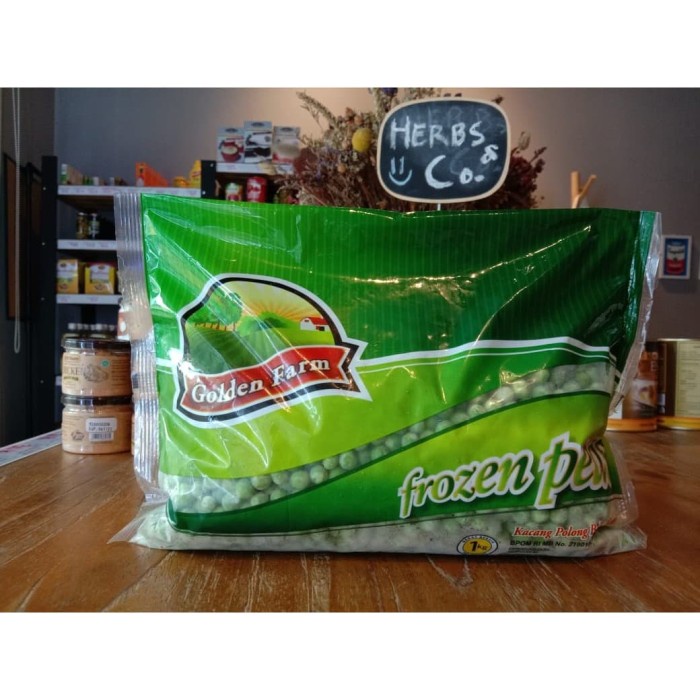 

Golden Farm Frozen Green Peas / Kacang Polong 1kg