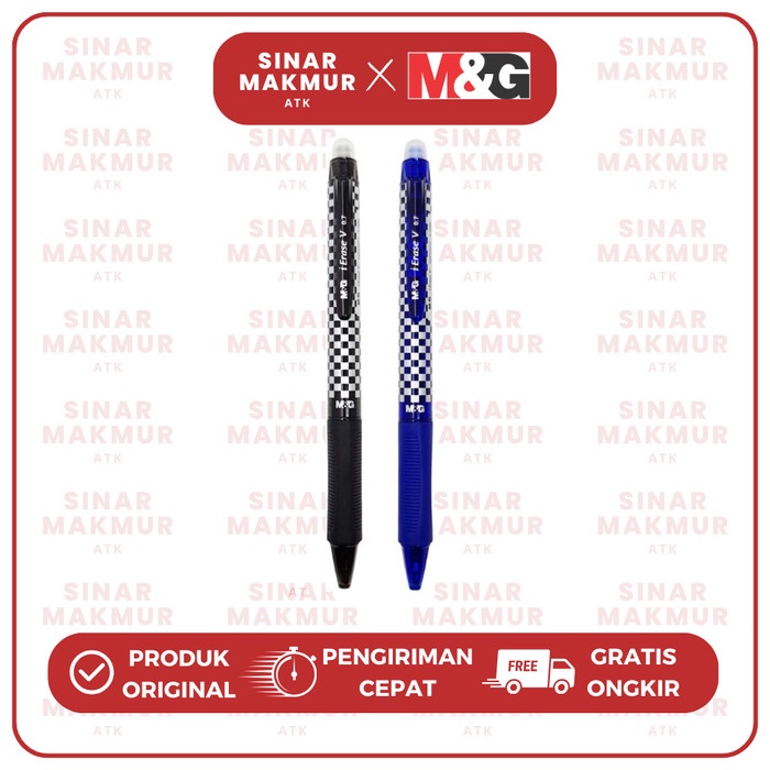 

Retractable Erasable Pen/Pen Bisa di Hapus Cetek 0.7mm M&G