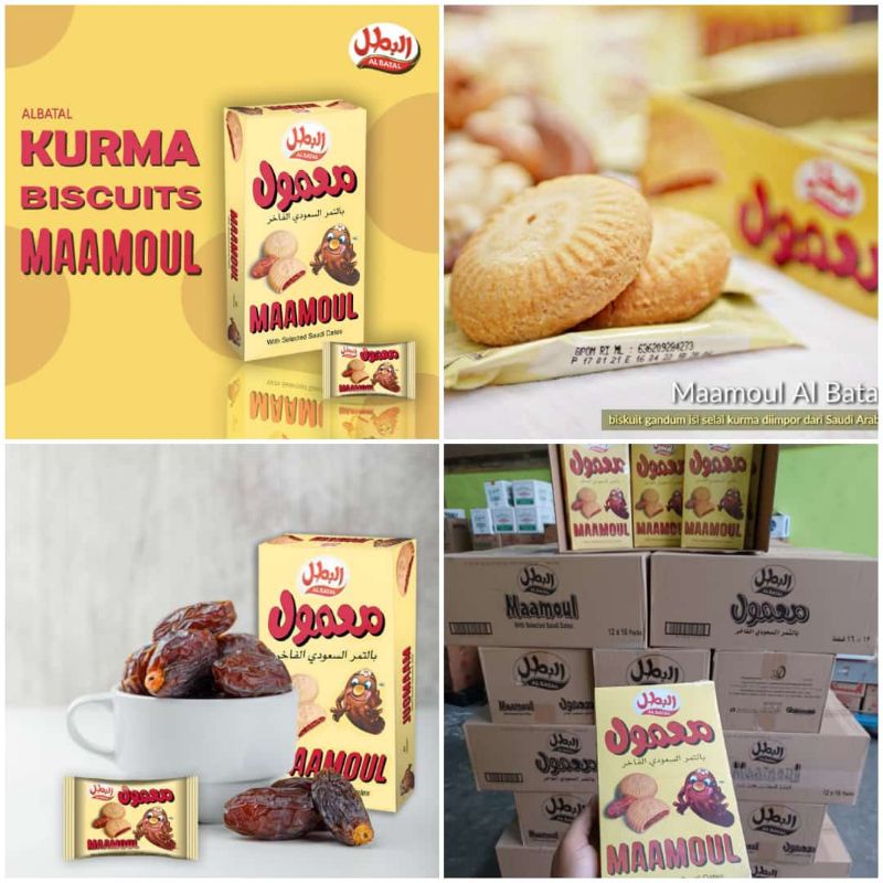 

Biskuit Kurma Maamoul Al Batal 304gr