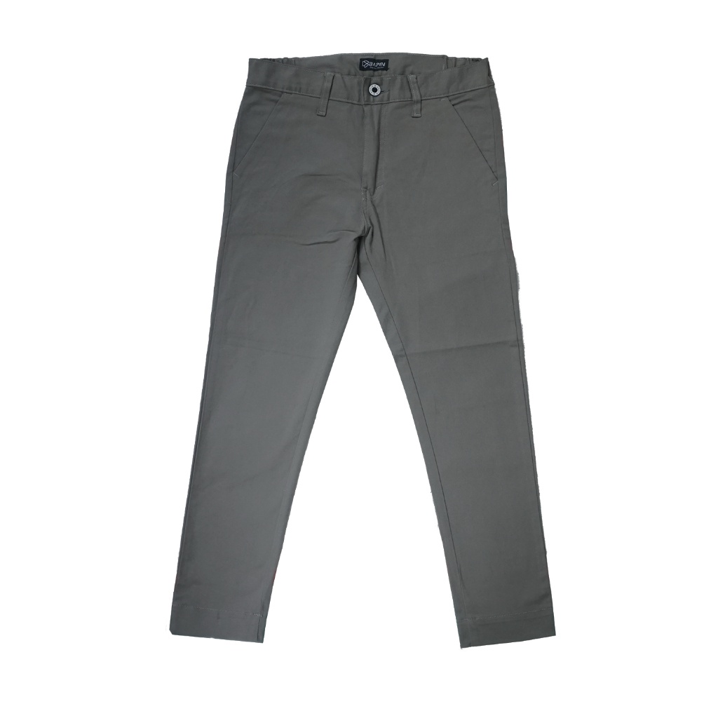 BAPIN Alpha Chino Long Pants - Grey rabbit