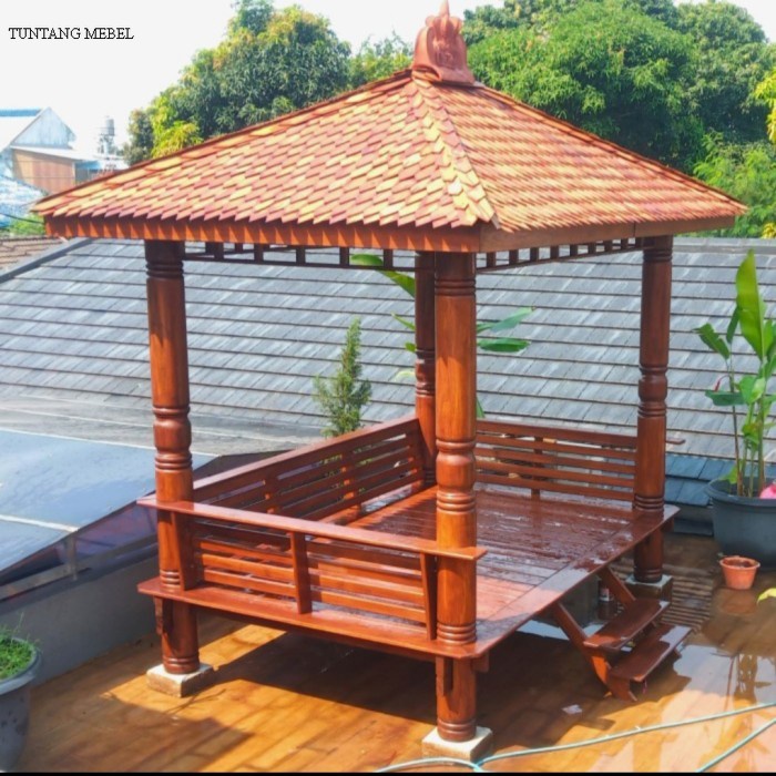 Termurah gazebo pargola kayu jati / pargola kayu gazebo /gazebo kayu jati ukir