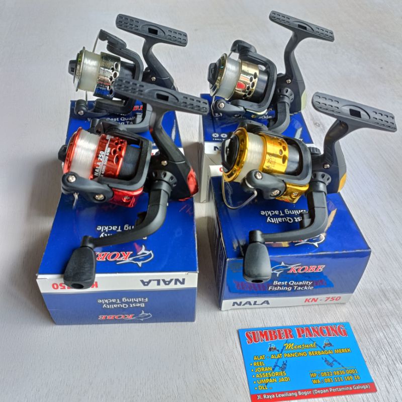 new product kobe nala kn 750 - reel pancing - reel pancing kobe