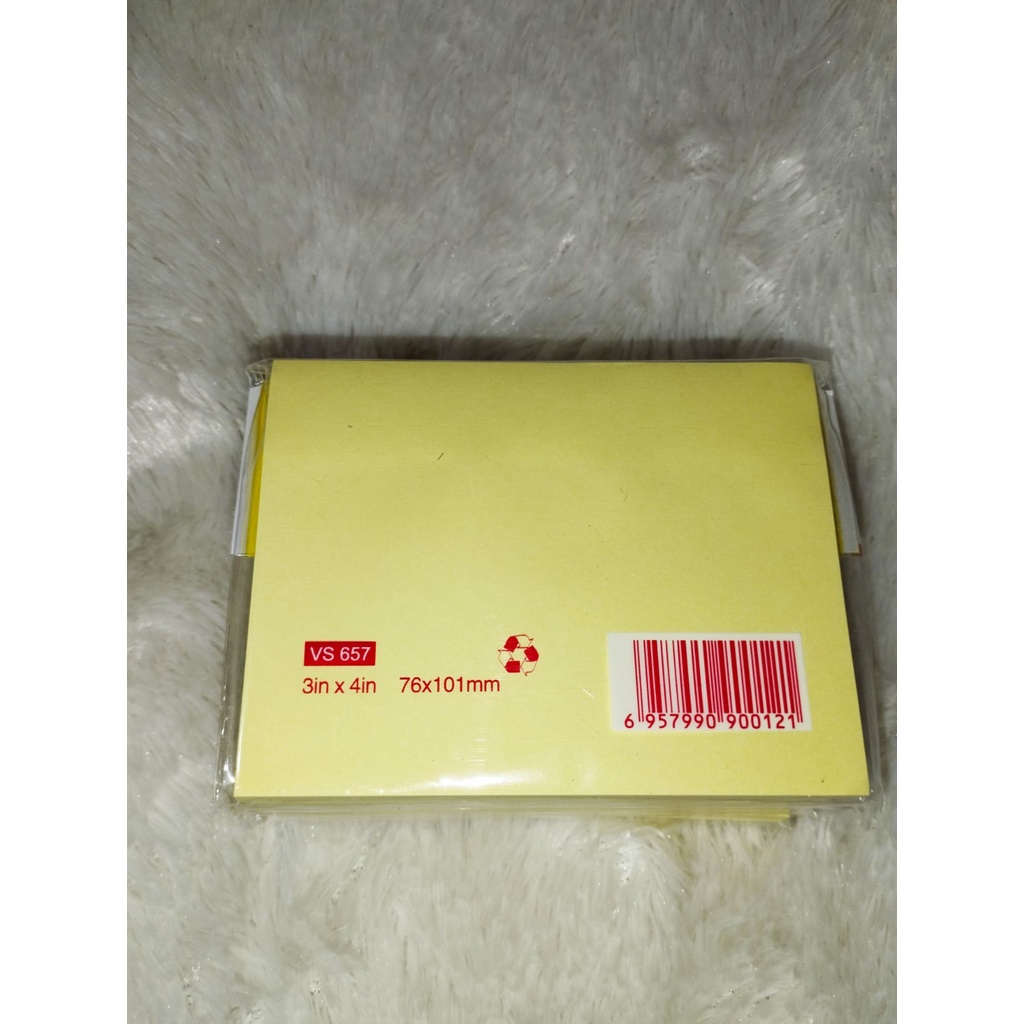 

Memopad / Sticky Notes Vis-1 1 Warna 76x101mm - VS657