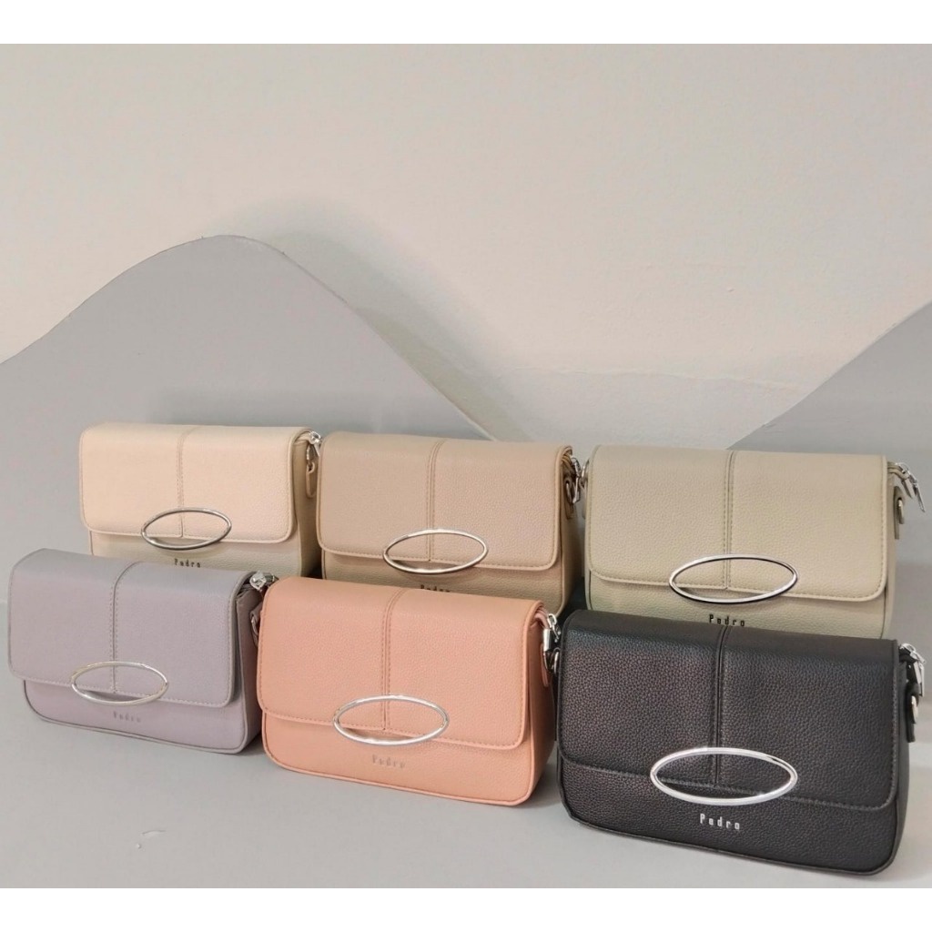 [12.12 Birthday Sale] - Tas Wanita Fashion Selempang Pedro 2668 - Sweet Stuff Official
