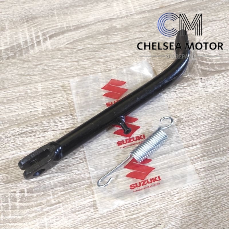 Standar samping Suzuki Satria Fu Fi Satria 2 tak hiu smash shogun Arashi Titan original panjang 24cm