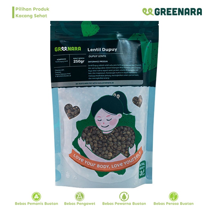 

[KUALITAS TERBAIK] Du Puy Lentils 250gr Termuarah