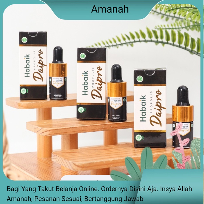 

Habaik Propolis Daipro 6ml - Obat segala macam penyakit dan penambah imun fl TK