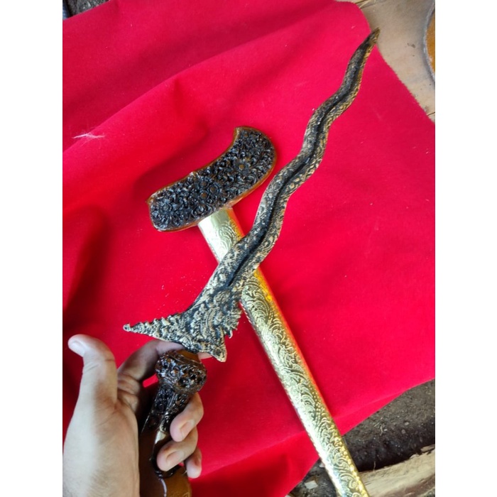 

keris naga raja kamarogan full kinatah bk megantara sengkelat lar mang