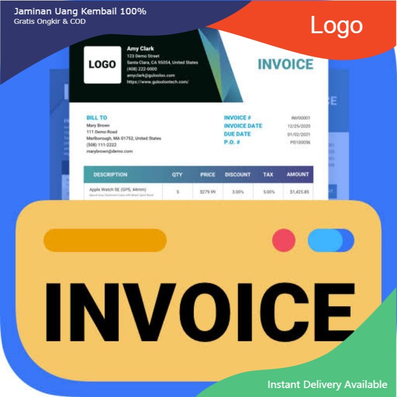 Software invoice  pembuat tagihan Faktur/bon/Nota Di android