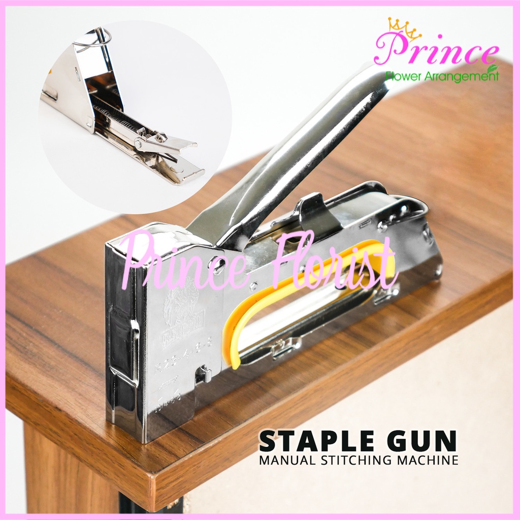 

Alat Staples Tembak Stapler Jepretan Gun Tracker Untuk Perekat Kardus Papan Kayu Jok Motor