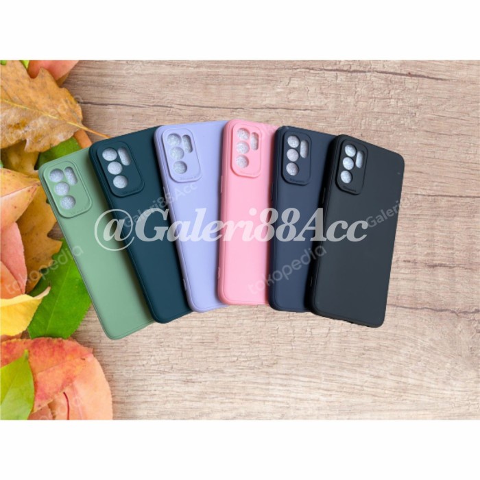Soft Case Oppo Reno 6 4G Matte Case Candy Silicone Premium Casing