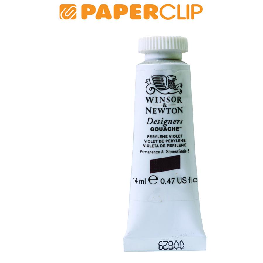 

WATERCOLOR GOUACHE WINSOR & NEWTON S3 14ML 0605470 PERYLENE VIOLET