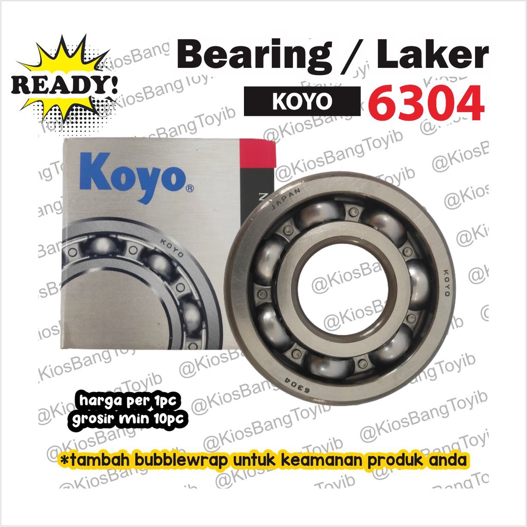 Bearing Kruk As 6304 Supra X CBR150 GL Pro Tiger CB100 Karisma (KOYO)