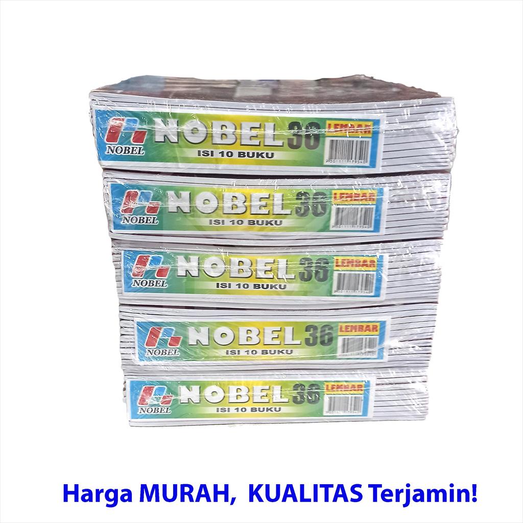 

HJK Buku Tulis Nobel Isi 36 Lembar Ukuran B5 / Boxy Nobel 36