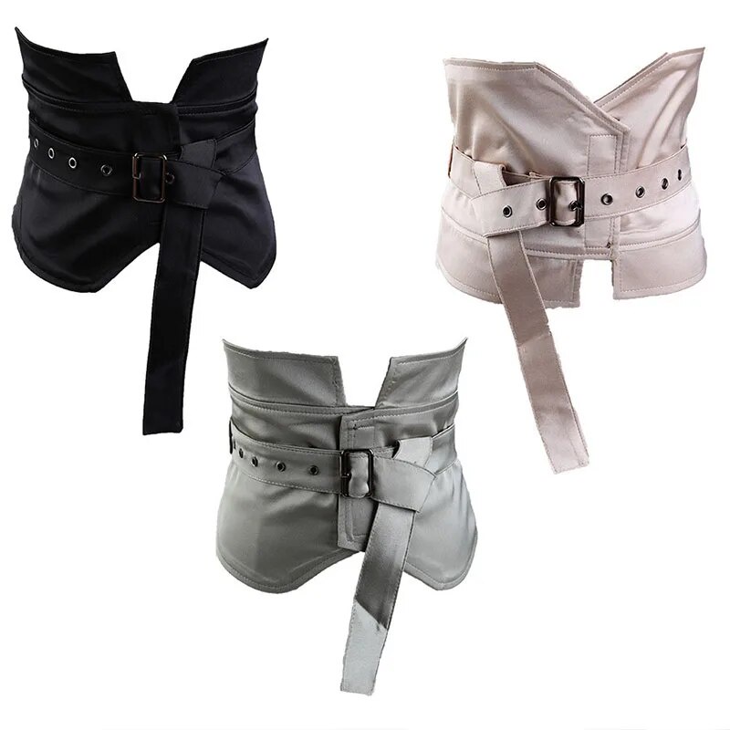 Obi belt corset/ ikat pinggang wanita bhn satin