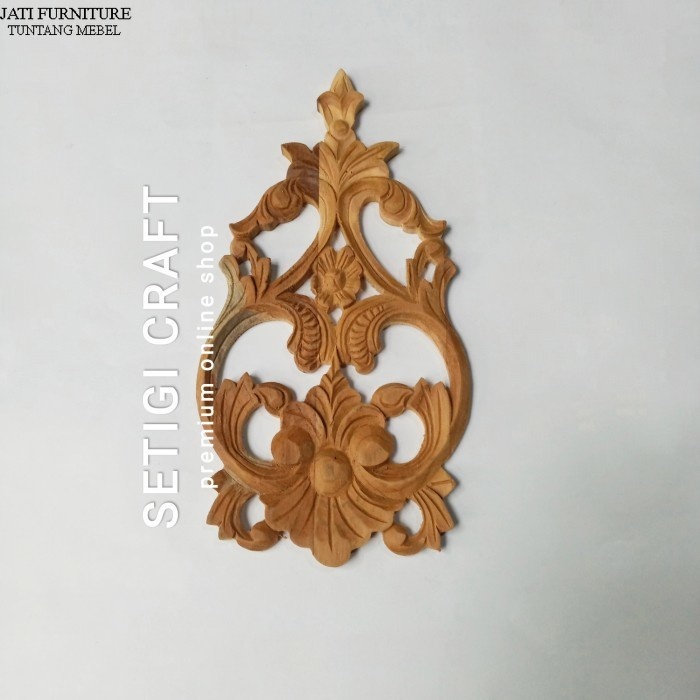 FREE ONGKIR BISa cod tempel ukir ornamen size kecil tempel kayu keras PP TM