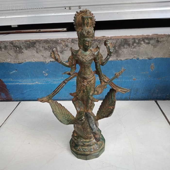 

termurah Patung Dewi Saraswati Kecil Antik Langka