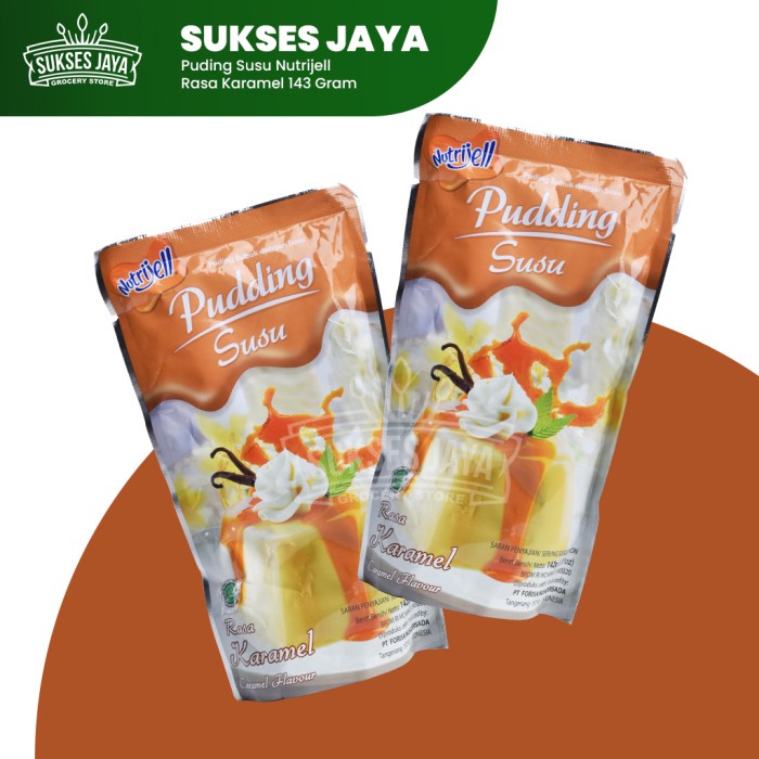 

Puding Susu Nutrijell Rasa Caramel 142 Gram