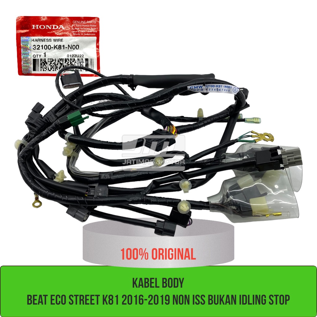 Kabel body beat eco street K81 2016-2019 32100-K81-N00 32100-K81-N10