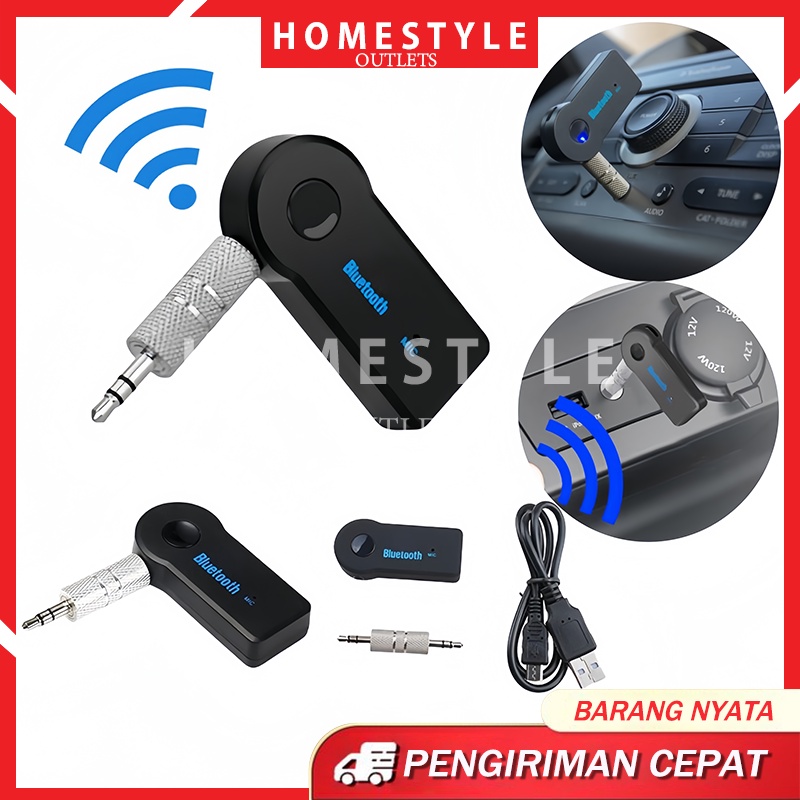 Receiver Bluetooth Jack Audio/ Bluetooth Audio Receiver / 3,5mm Bluetooth Car Bluetooth Mobil