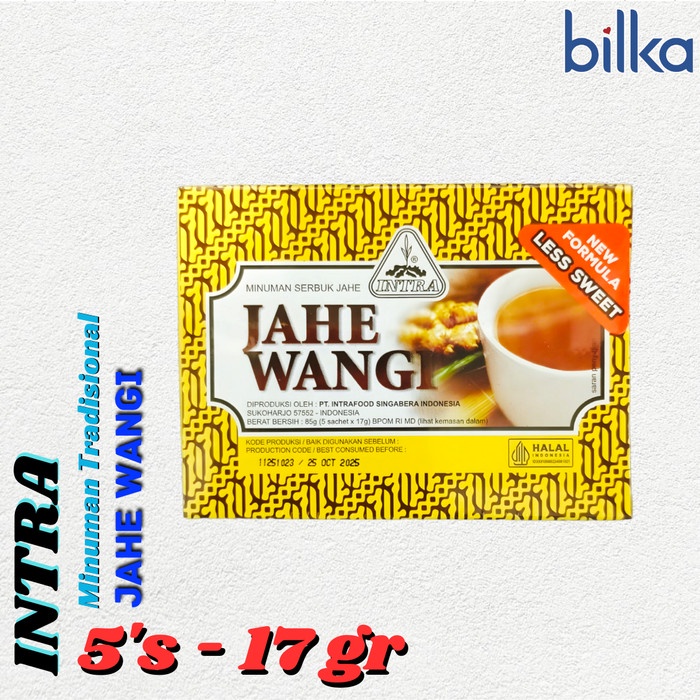 

INTRA Jahe Wangi 17gr/5sachet