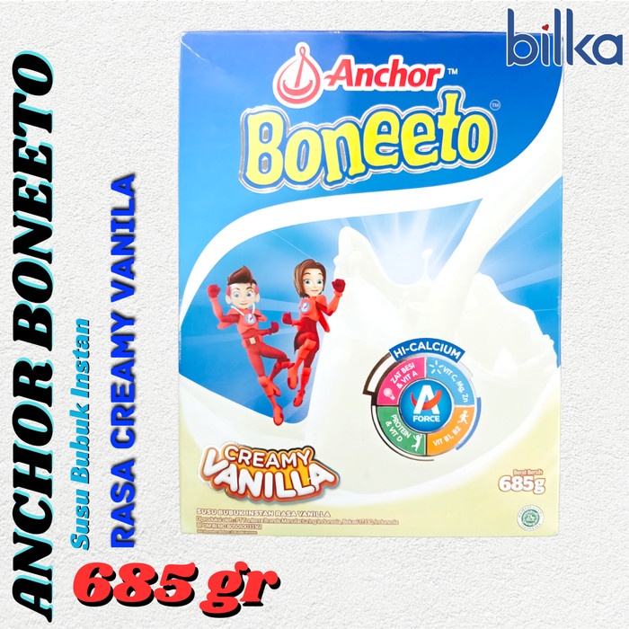 

ANCHOR BONEETO Susu Bubuk Instan Creamy Vanilla 685gr