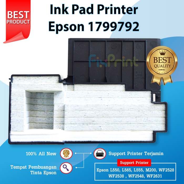Busa Waste Ink Pad Printer Epson L550 L565 L555 M200 M200 WF2528 WF2538 WF2548 WF263 Absorber Pembuangan Printer Epson New
