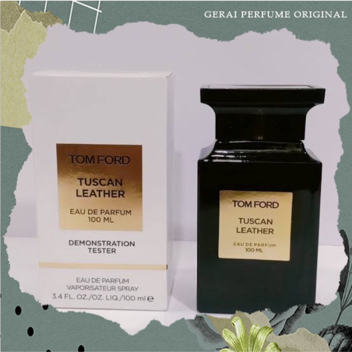TOM FORD TUSCAN LEATHER TESTER EDP 100 ML Box Segel