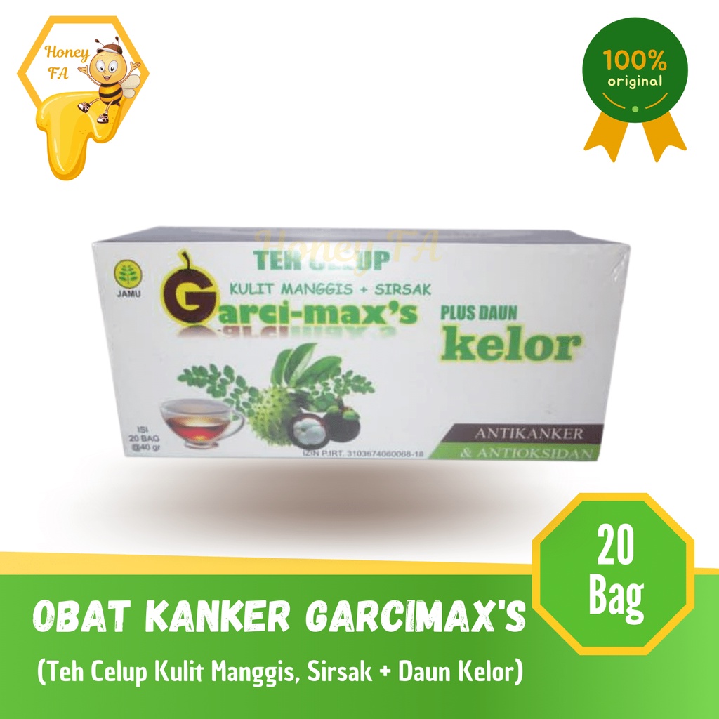 

PROMO Teh Celup Daun Kelor Plus Kulit Manggis & Sirsak Garci Max's Antioksidan & Anti Kanker TERLARIS