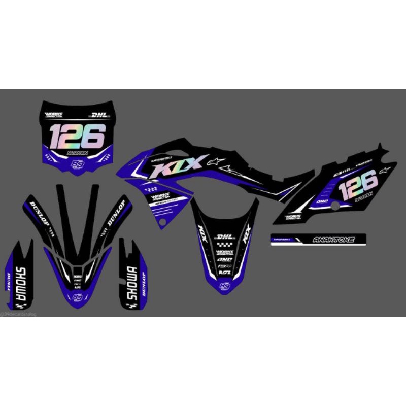 DECAL KLX DT / BF / G FULL BODY 2017 2018 2019 2020 2021 2022