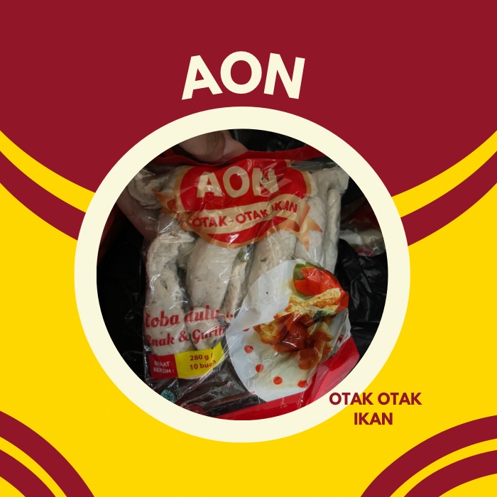 

Aon Otak Otak Ikan Aon isi 10pcs 280 Gr