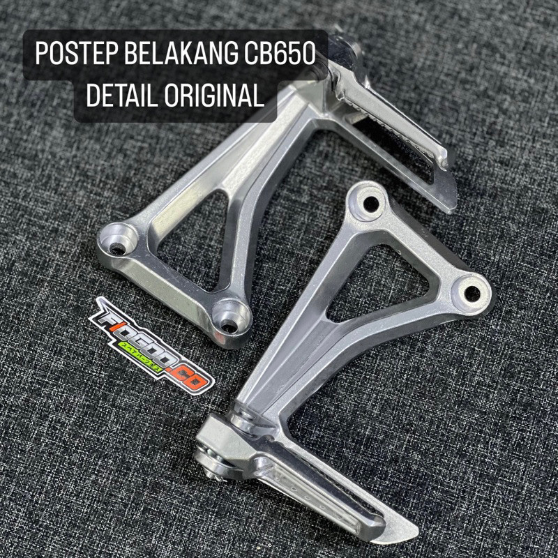 POSTEP CB650 DETAIL ORIGINAL POSTEP BELAKANG CB650 FOOTSTEP CB650 FOOTSTEP CBR650 POSTEP CBR FOOTSTE