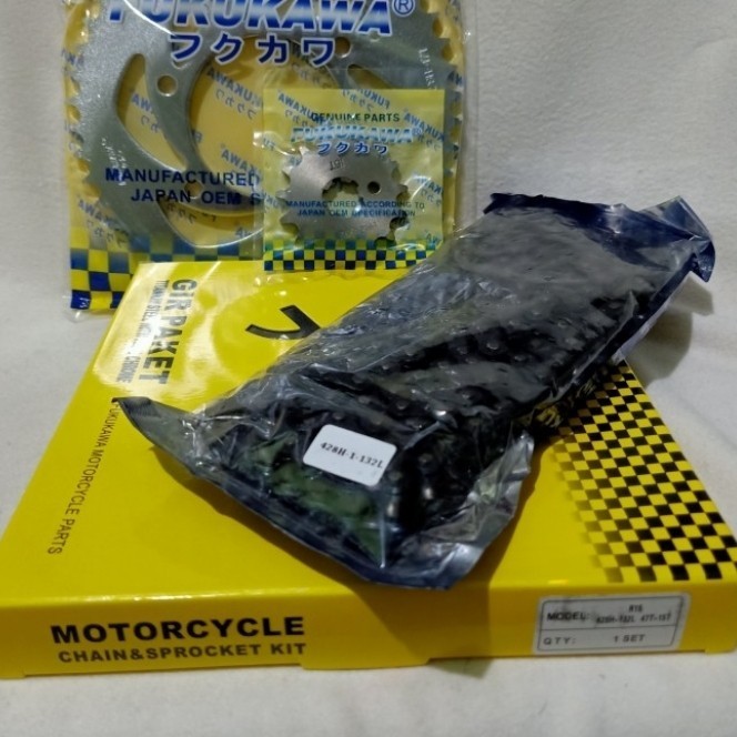 PAKET GEAR SET R15 V2 SPAREPART FUKUKAWA