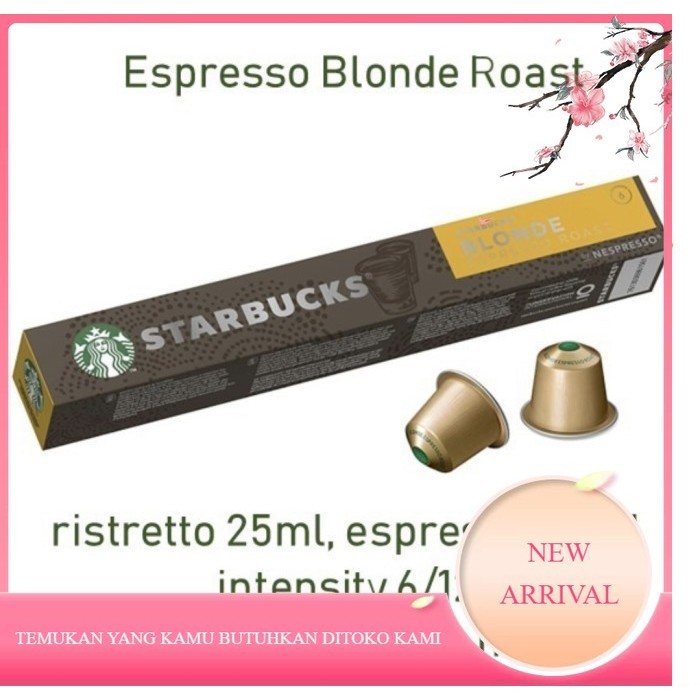 

Starbucks NESPRESSO Coffee Capsule - ORIGINAL - Blonde