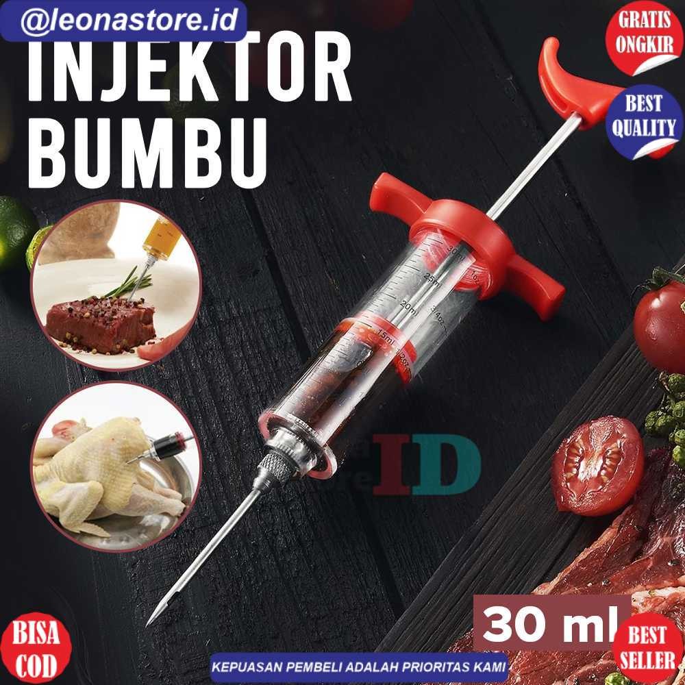 

Delidge Injektor Bumbu Marinasi Daging BBQ Seasoning Injector - HC117