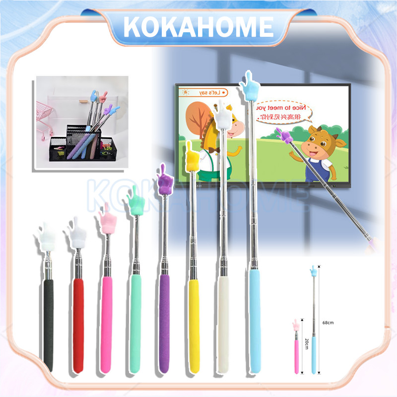 

tongkat penunjuk papan tulis 19.5cm / teleskopik pointer untuk mengajar 19.5cm lg