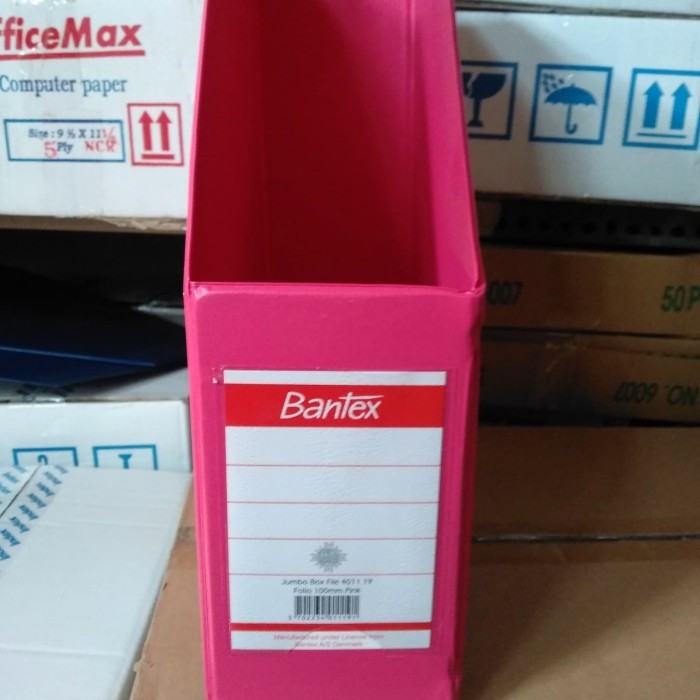 

Box file bantex jumbo 4011 19 ( pink )