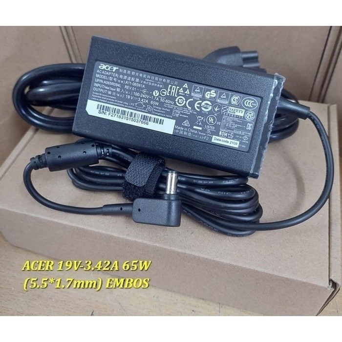 Adaptor Charger Acer Aspire 3 A315-41 NEW BERGARANSI