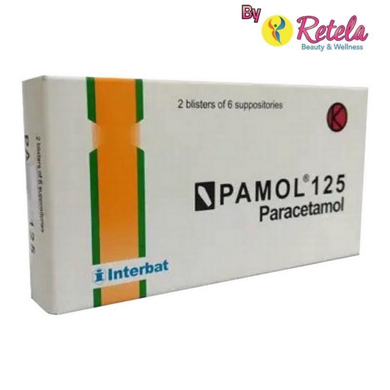 PAMOL 125MG SUPPOSITORIA