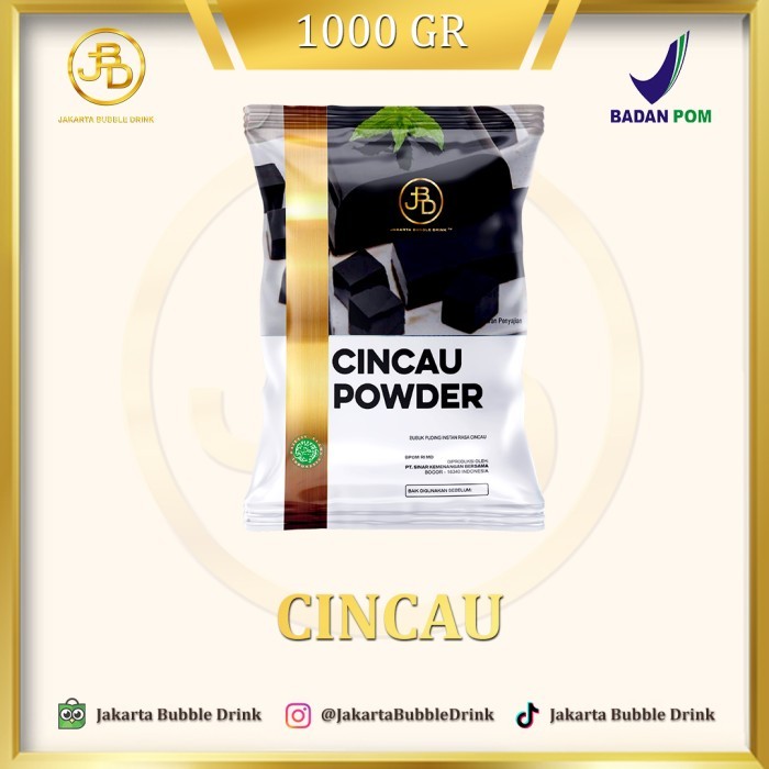 

READY STOCK!!! Grass Jelly - Cincau Hitam Powder || Jakarta Bubble Drink