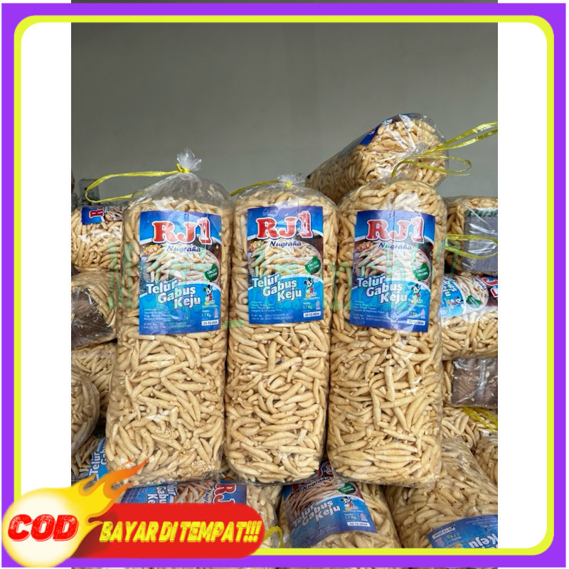 

TELOR GABUS 1kg bidaran keju 1ball