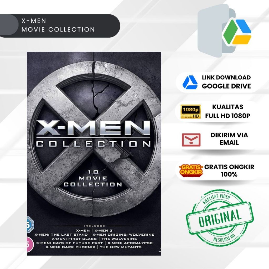 FILM X-MEN MOVIE COLLECTION // X-MEN UNIVERSE// DEADPOOL 1080P (Gооglе Drіvе) - Sarana SB