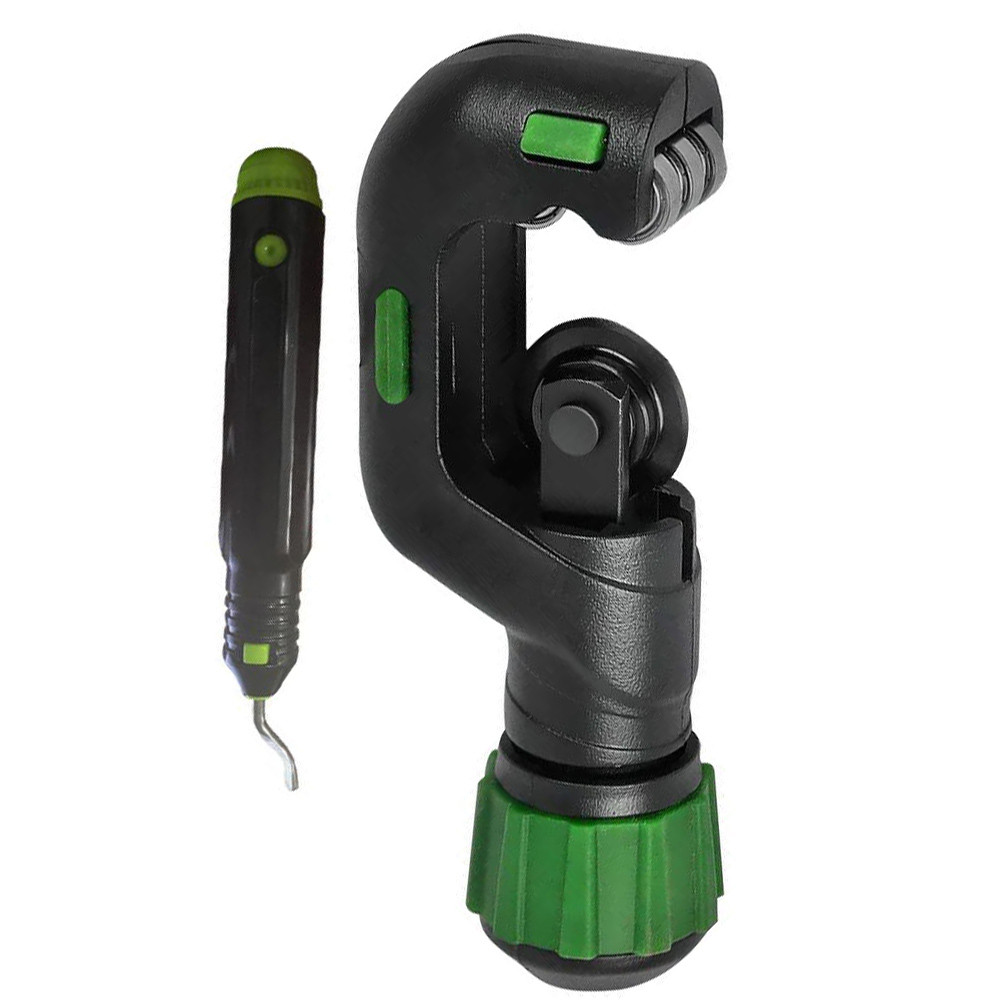 

Copper Pipe Cutter with Deburring Tool Copper Tube Cutter Retractable Pipe Cutting Machine for Aluminum/Stainless Steel Tube